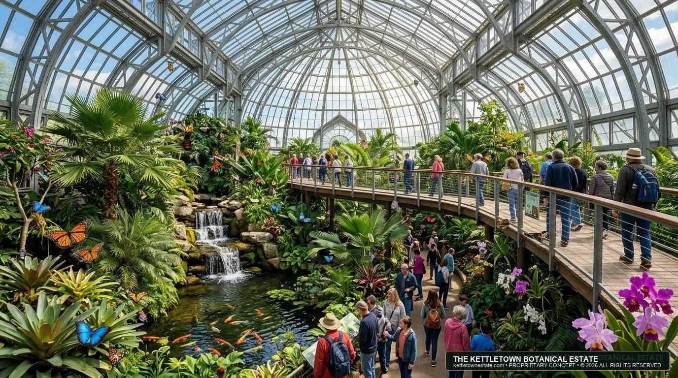 Tropical Butterfly Biome & Orchid Walk