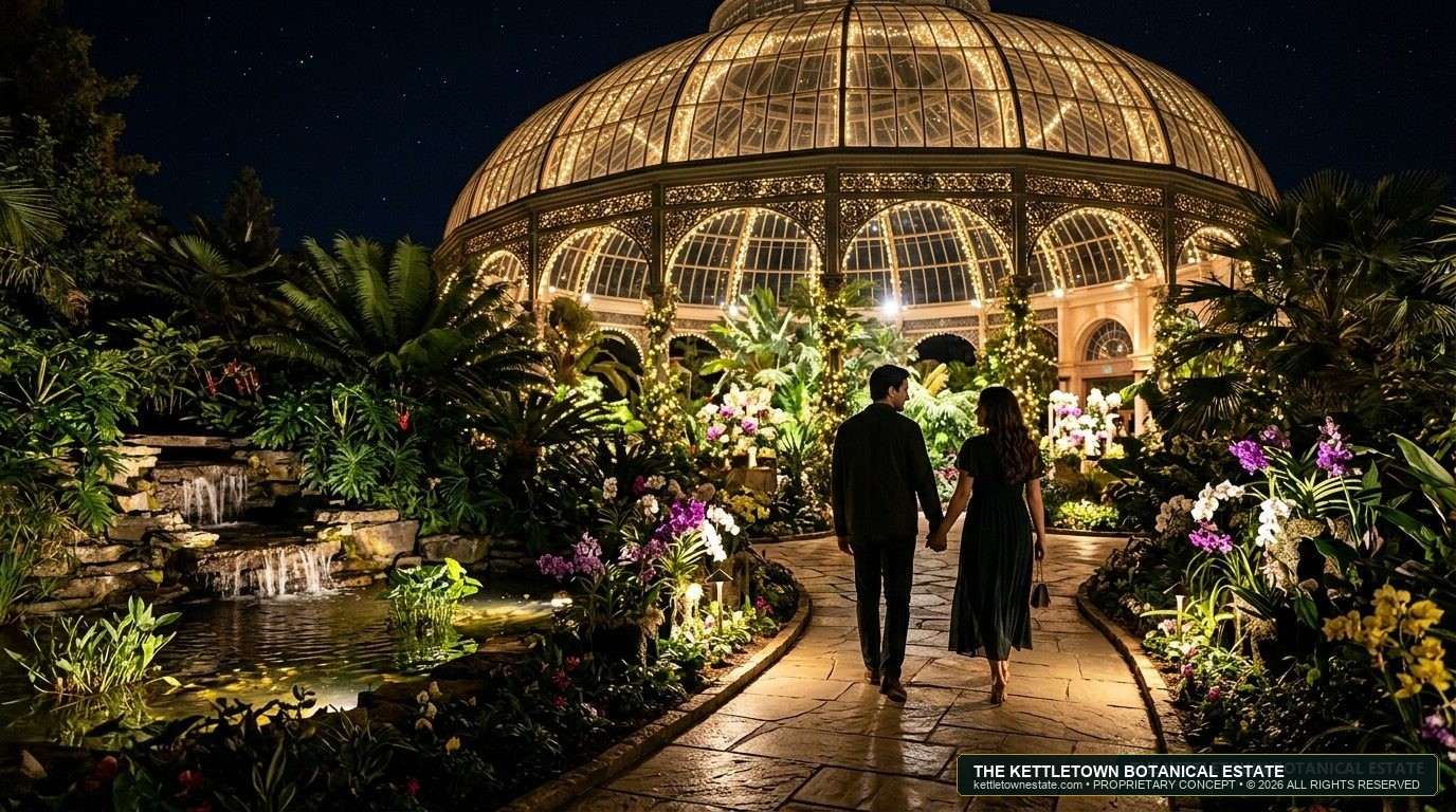Night Conservatory Illumination