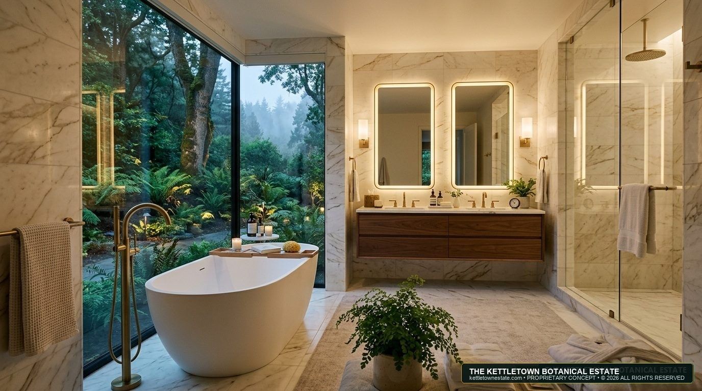 Botanical Spa Bathroom