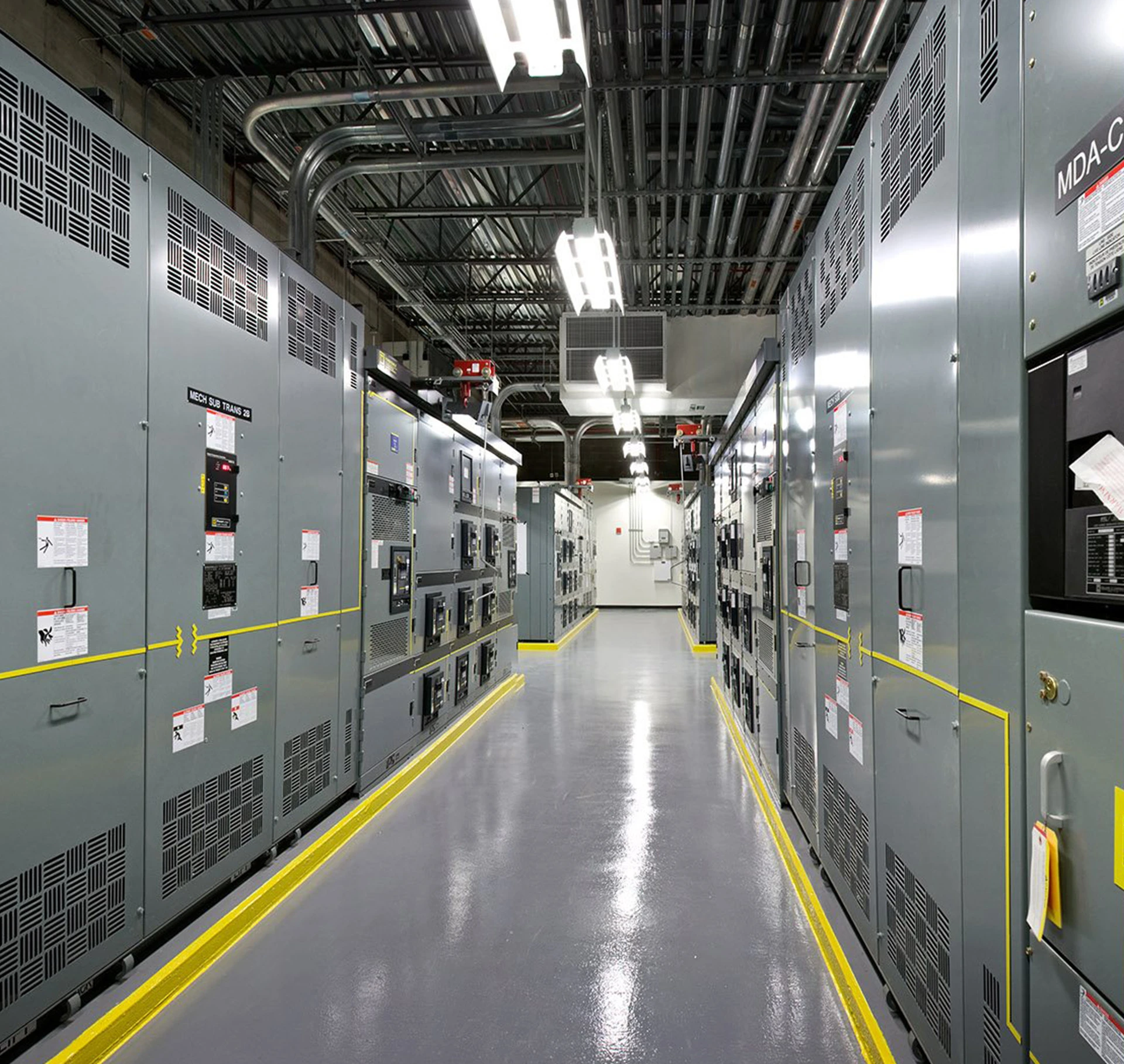 Building 5 Electrical Substation Switchgear and Mechanical Feed